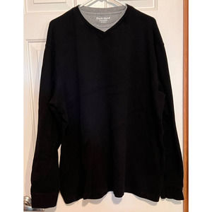 Duck Head Men's Black Gray‎ Long Sleeve Shirt Size XX-Large
